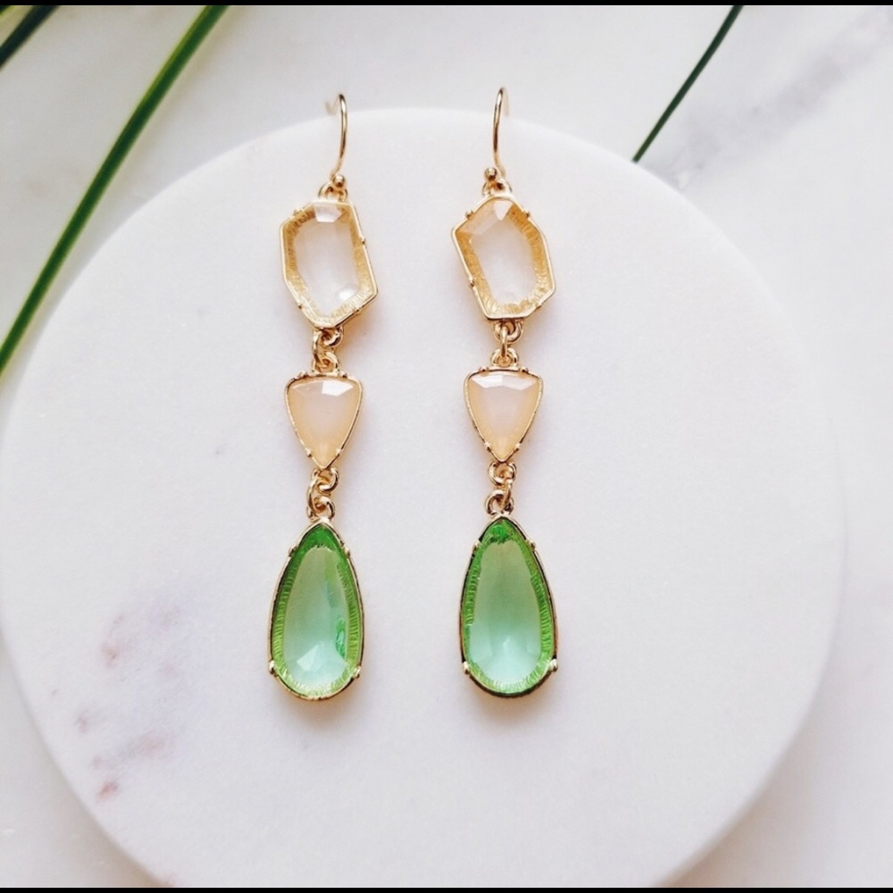 🌟NIB! Crystal Statement Earrings